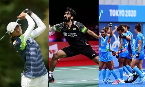 Golfer Aditi Ashok, shuttler Kidambi Srikanth and Indiana womens hockey team