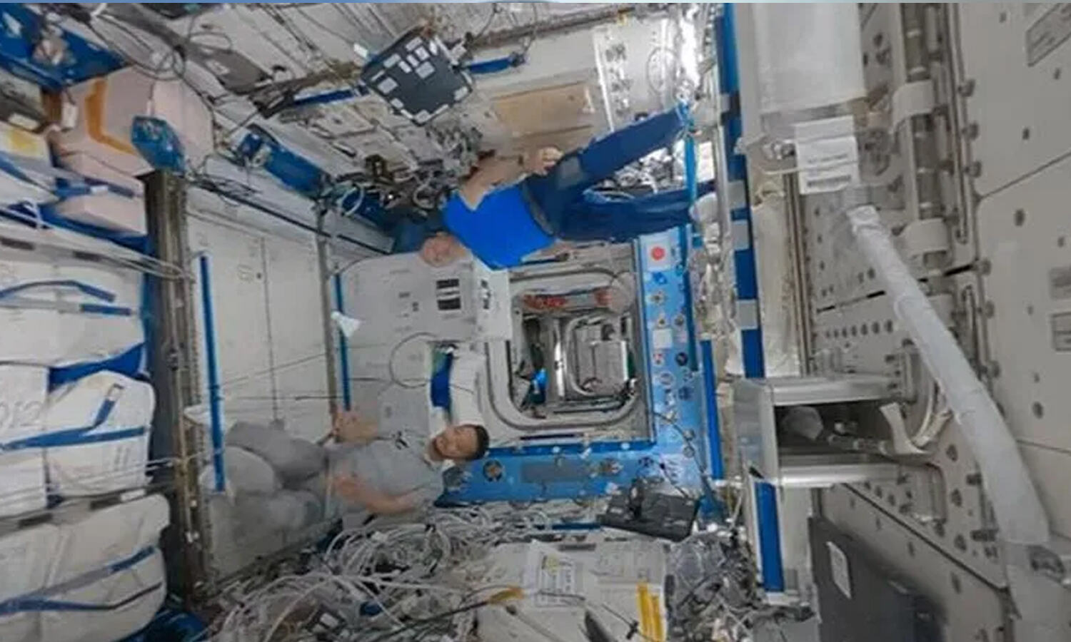 WATCH: Astronaut shares video of playing badminton in space on New Year ...