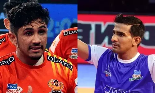 Sunil Malik Gujarat Giants Surender Nada Gujarat Giants