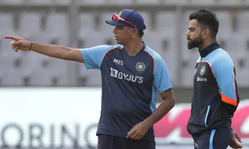 Rahul Dravid and Virat Kohli cricket