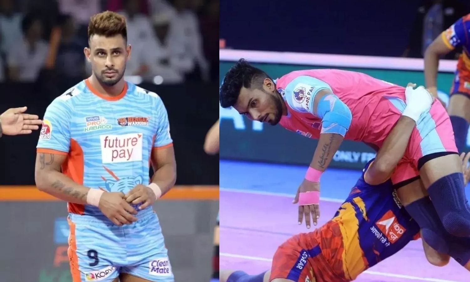 Maninder Singh Bengal Warriors Arjun Deshwal Jaipur Pink Panthers