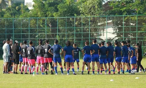 Indian Women Football players