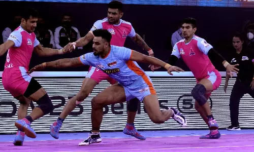 Bengal Warriors and Jaipur Pink Panthers Kabaddi