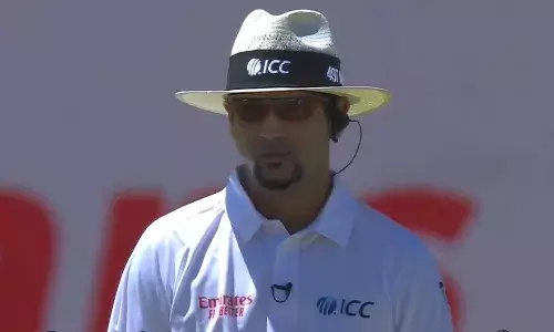 Maharashtra village takes pride in South African umpire making debut in India Test