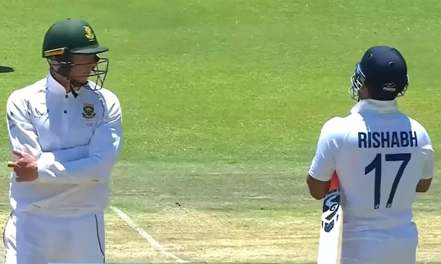 Rishabh Pant gets into sledging battle with Rassie van der Dussen