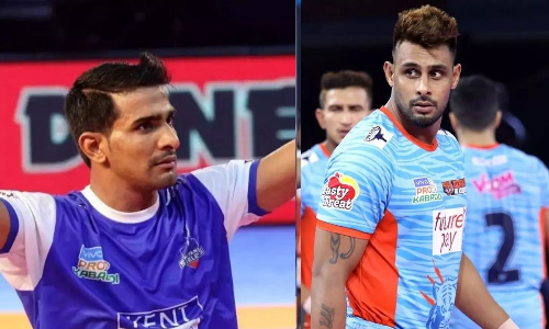 Surender Nada Haryana Steelers Maninder Singh Bengal Warriors