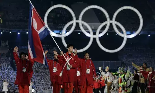Banned from the Olympics, North Korea puts blame elsewhere