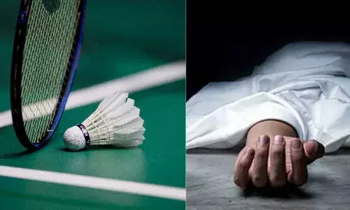 In a rogue accident, a state-level badminton player was run over by a garbage truck in Pune