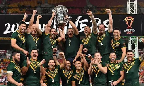 Australia had won the last Rugby League Wolrd Cup in 2017 (Source: Yahoo)