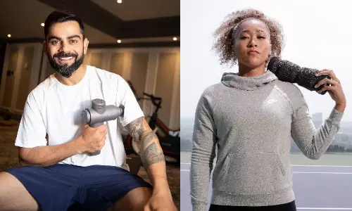 Virat Kohli and Naomi Osaka Virat Kohli and Naomi Osaka