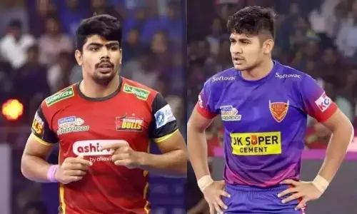 Pawan Sehrawat Bengaluru Bulls Naveen Goyat Dabang Delhi