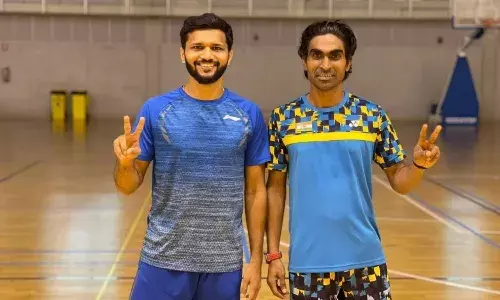 Sukant Kadam and Pramod Bhagat Para Badminton