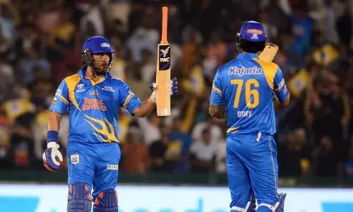 Indian star cricketer Yuvraj Singh in the previous edition of the league (Source: Cricktracker)