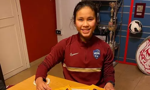 Defender Shalika Aurelia signs with Serie B club Roma (Source: AFC AsianCup2023/Twitter)
