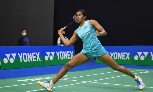 PV Sindhu reaches semifinal of the Badminton Asia Championships