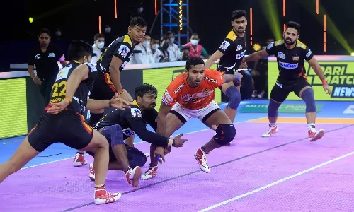 Bengaluru Bulls vs Gujarat Giants Kabaddi