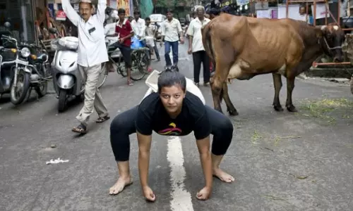 Indias only female sumo wrestler- Hetal Dave