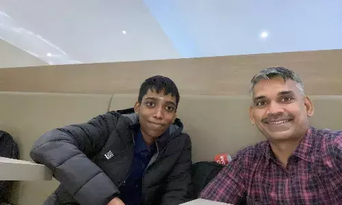 coach R B Ramesh chess