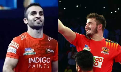 Fazel Atrachali U Mumba Parvesh Bhainswal Gujarat Giants