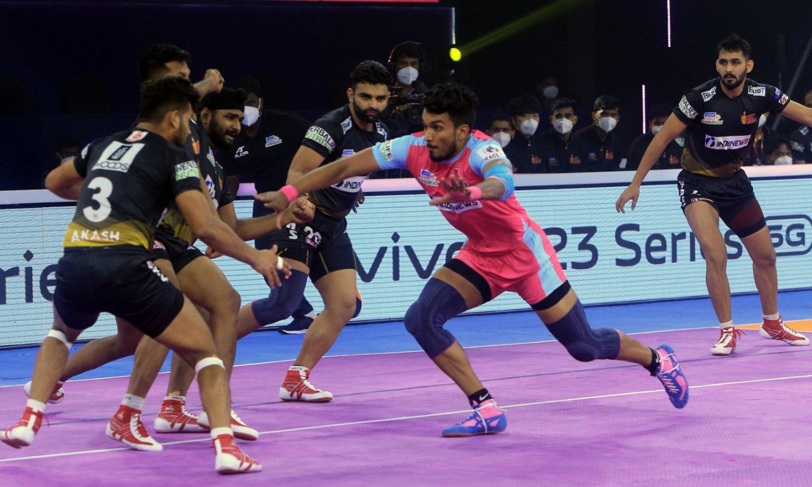 Telugu Titans 28-48 Jaipur Pink Panthers Highlights, Pro Kabaddi