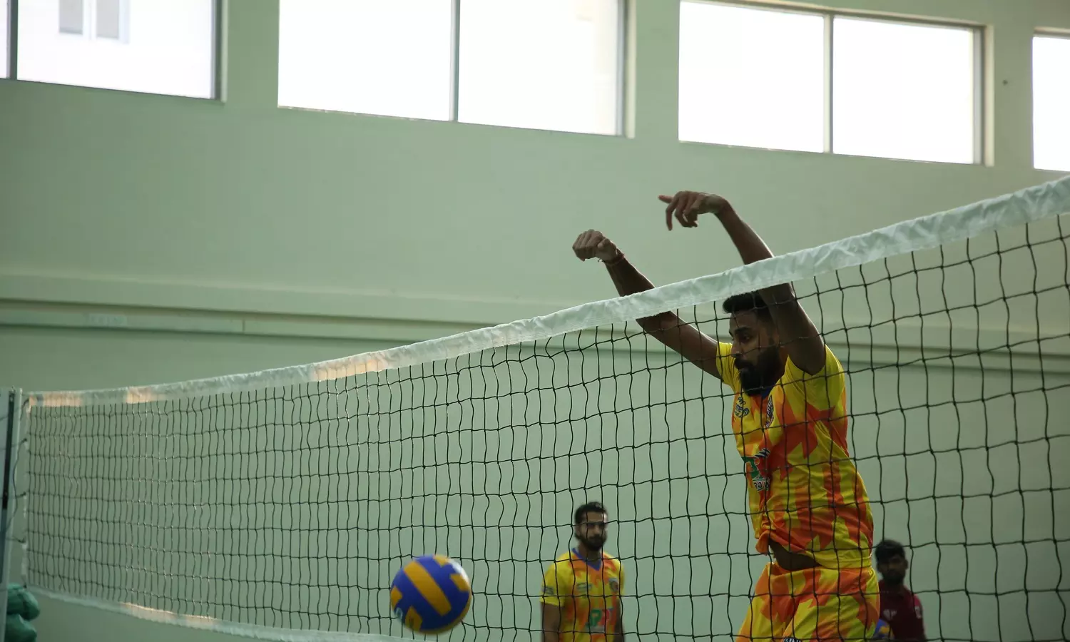 Akhin GS trains for the PVL season