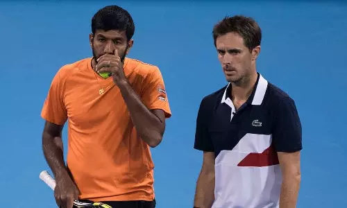 Rohan Bopanna and Edouard Roger-Vasselin Tennis