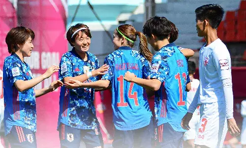 AFC Womens Asian Cup 2022: Defending champions Japan delivers a 5 star performance against Myanmar