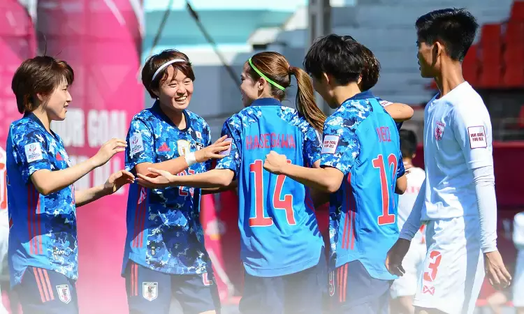 AFC Womens Asian Cup 2022: Defending champions Japan delivers a 5 star performance against Myanmar