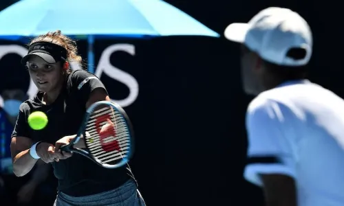 Sania Mirza and Rajeev Ram Tennis