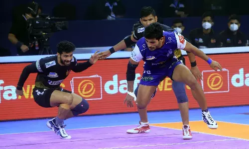 Telugu Titans vs Haryana Steelers kabaddi