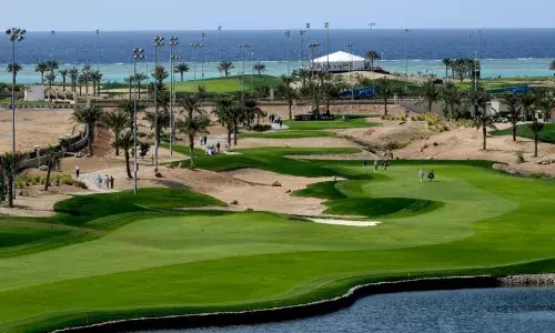 Saudi International golf