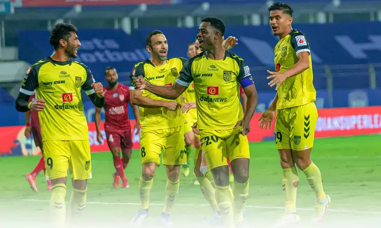 ISL 2021-22: Fabulous Hyderabad scores five past North East