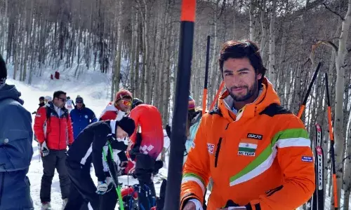 Arif Khan-led Indian team leaves for Winter Olympics