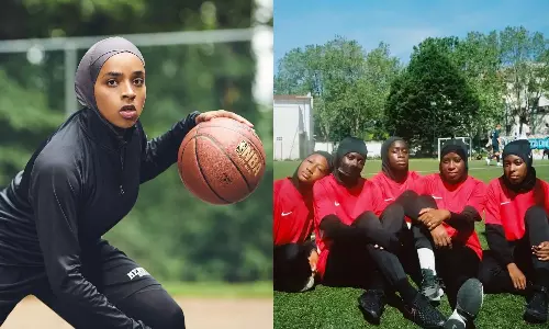 Hijab ban france women competitive sports les hijabeuses