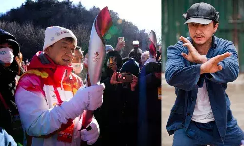Jackie Chan Beijing Winter Olympics Torch Relay