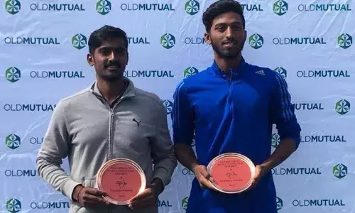 SD Prajwal Dev and Rishi Reddy Tennis SD Prajwal Dev and Rishi Reddy Tennis
