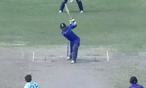 Watch: Dinesh Bana six wins U19 World Cup final for India