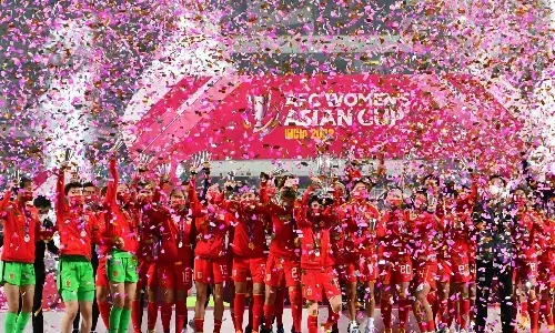 Champion Chinese Women Fooball Team