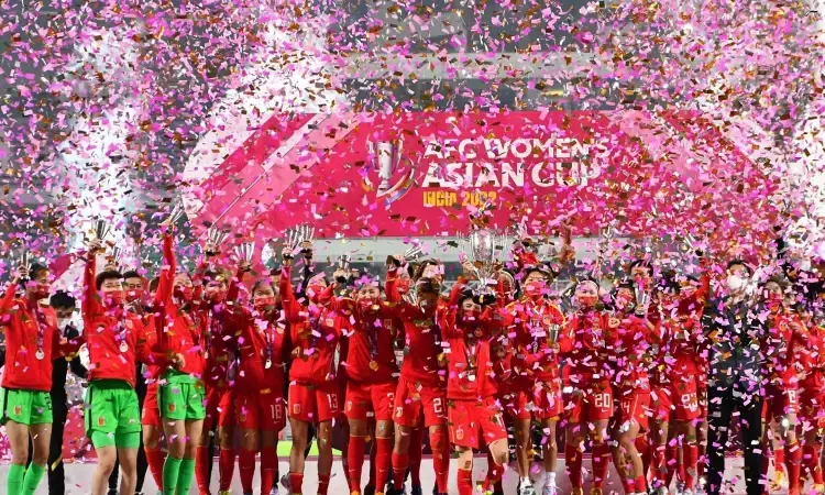 Champion Chinese Women Fooball Team