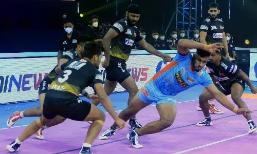 Pro Kabaddi: Telugu Titans hold Bengal Warriors to a tie