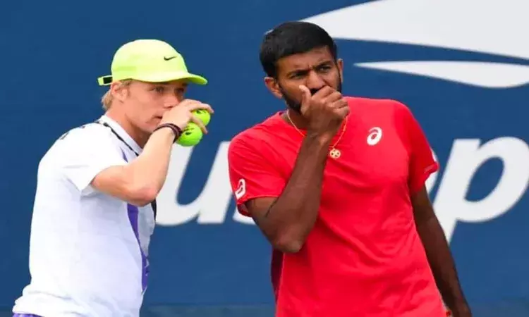 Denis Shapovalov Rohan Bopanna Rotterdam Open Denis Shapovalov Rohan Bopanna Rotterdam Open