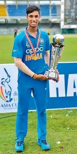 N Tilak Verma is a batting talent from Hyderabad.