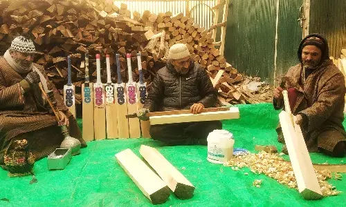 A new dawn for Kashmirs cricket bat industry after international debut