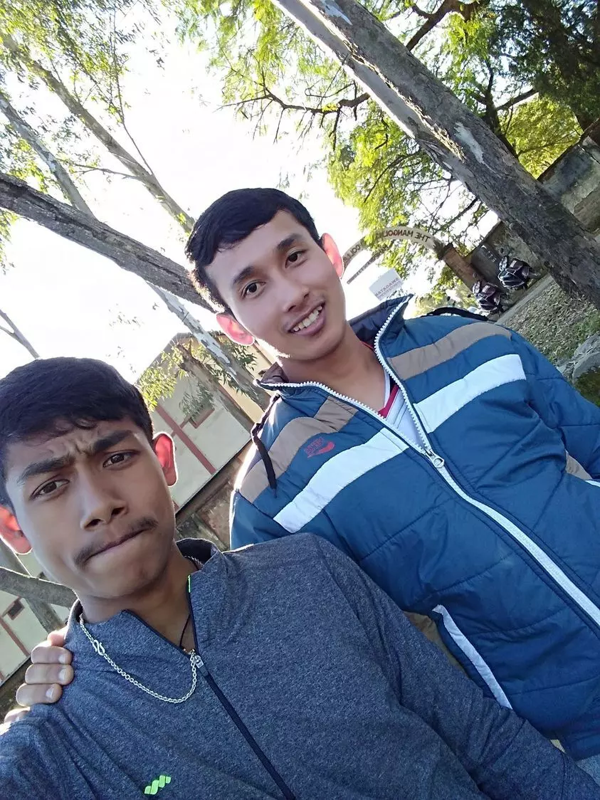 Dingku Singh (left) and Manjit Singh (Source: Dingku Singh)