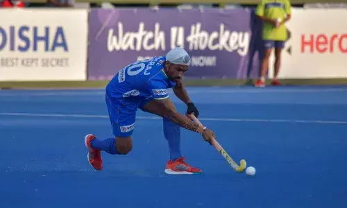 Jugraj Singh, the new drag-flicker of the Indian mens hockey team (Source: Hockey India)