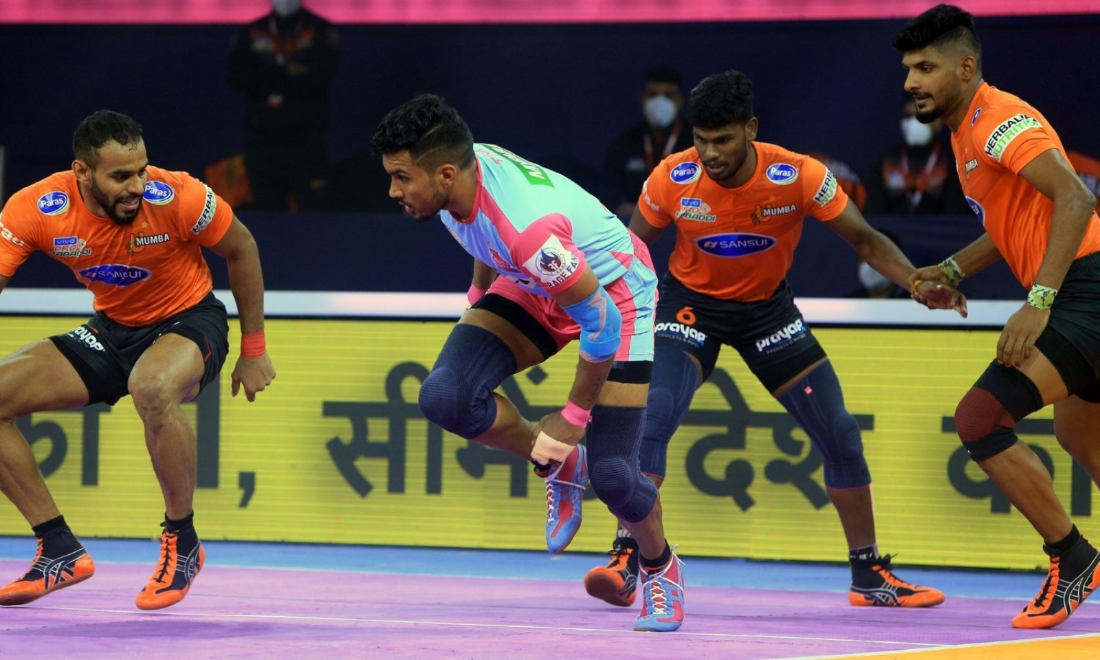 Pro Kabaddi: Jaipur Pink Panthers beat U Mumba to get closer to