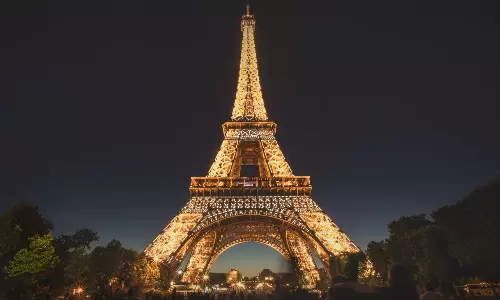Eiffel Tower Paris Olympics