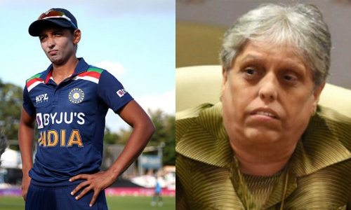 Indian star batter Harmanpreet Kaur and former captain Diana Edulji