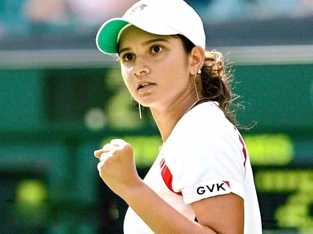 Sania Mirza in the initial phase of her career 