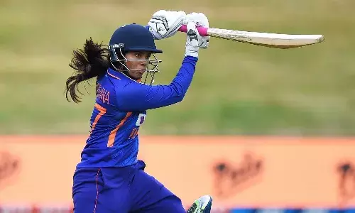 Indian opening batter S Meghana (Source: BCCI)